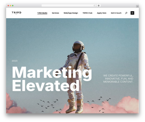 Theme WordPress Blomma - www.trifidmedia.com
