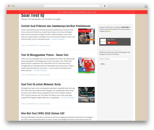 Theme WordPress Tiga - soaltestiq.com Theme WordPress Tiga - soaltestiq.com