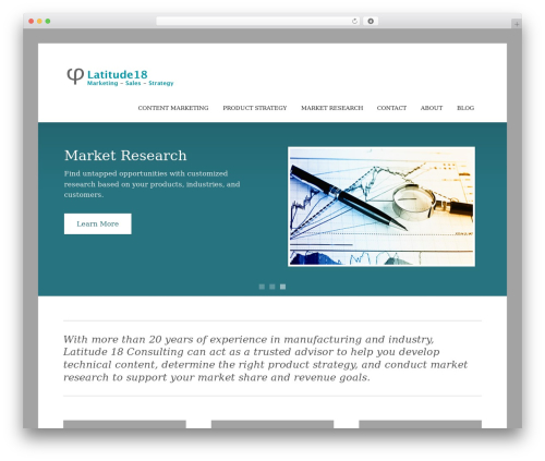 Theme WordPress zeeNoblePro - latitude18consulting.com