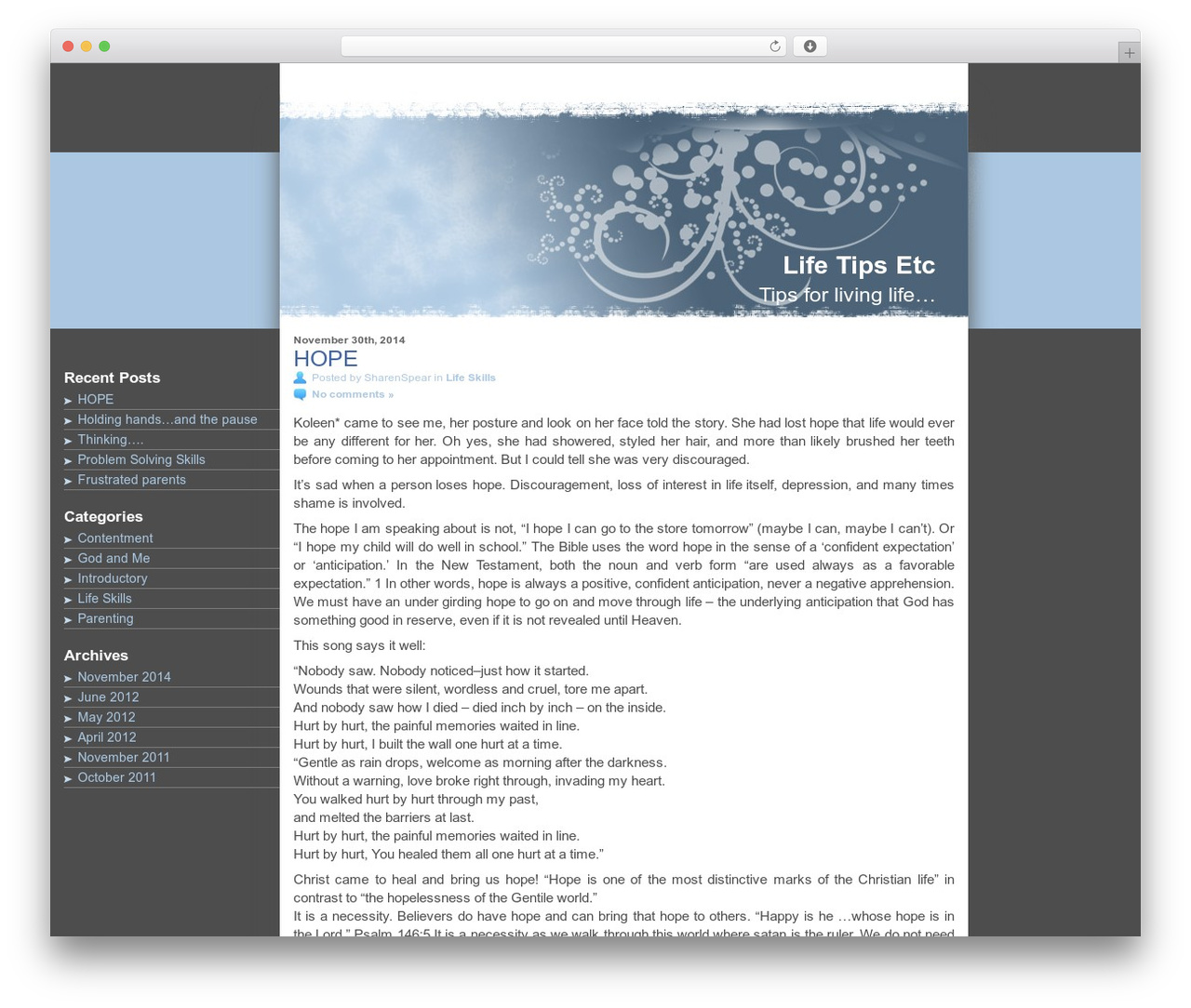 WordPress theme Blue Drop - lifetipsetc.com WordPress theme Blue Drop - lifetipsetc.com