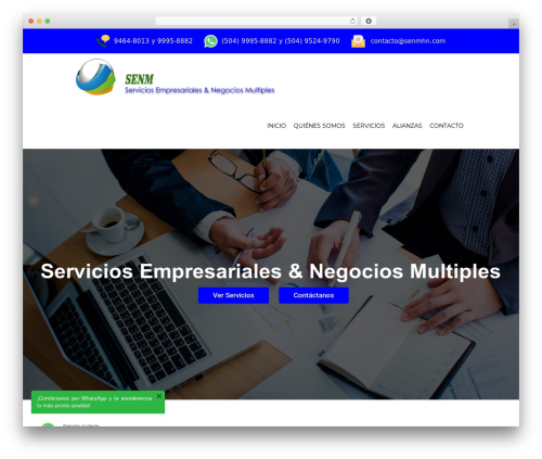 WordPress theme Elegante - senmhn.com