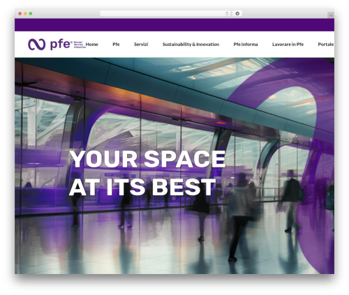 WordPress theme ManufakturSolutions - pfespa.com