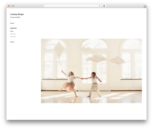WordPress theme Touchfolio - lindsay-berger.com