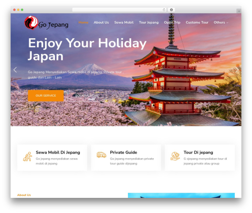 WordPress theme Treve - sewamobiljepang.com