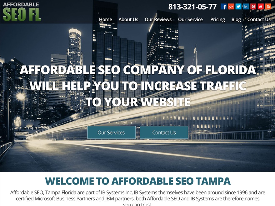 WordPress website theme ASFL by IBSI