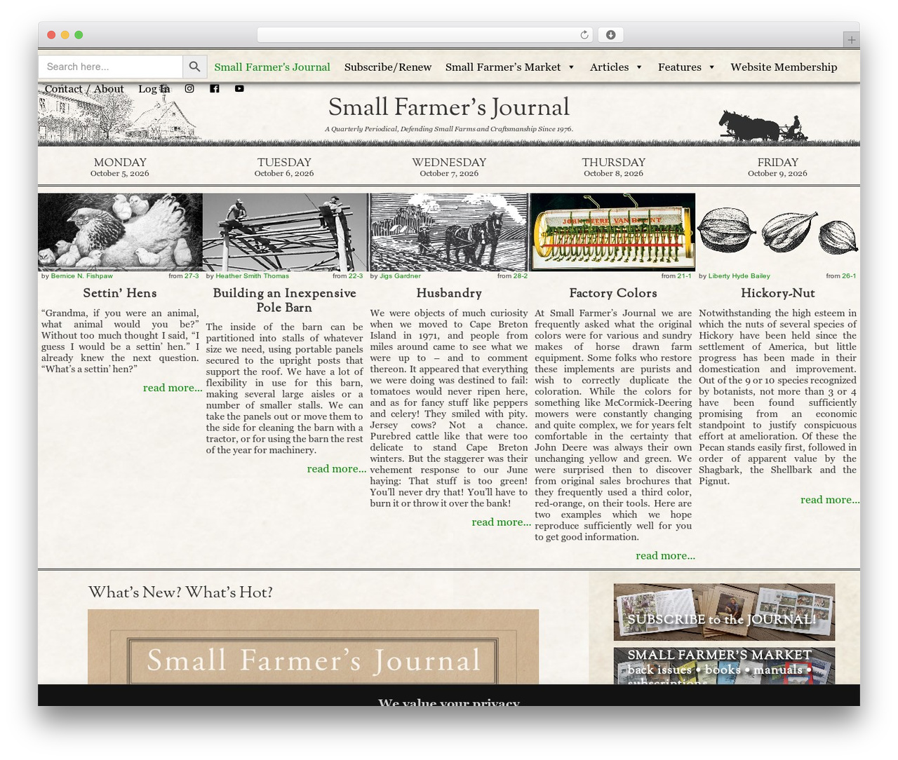 WordPress website theme ChachkaStyle - smallfarmersjournal.com WordPress website theme ChachkaStyle - smallfarmersjournal.com