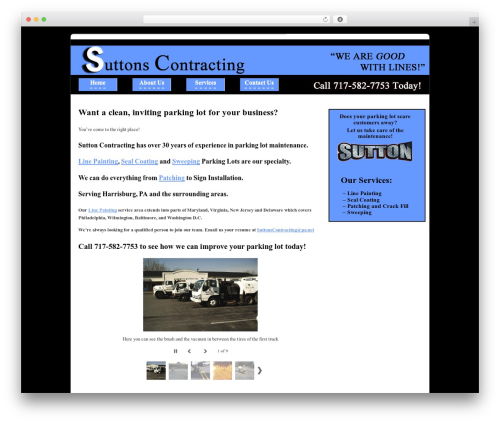 WP theme Suttons Contracting - suttonscontracting.com/main