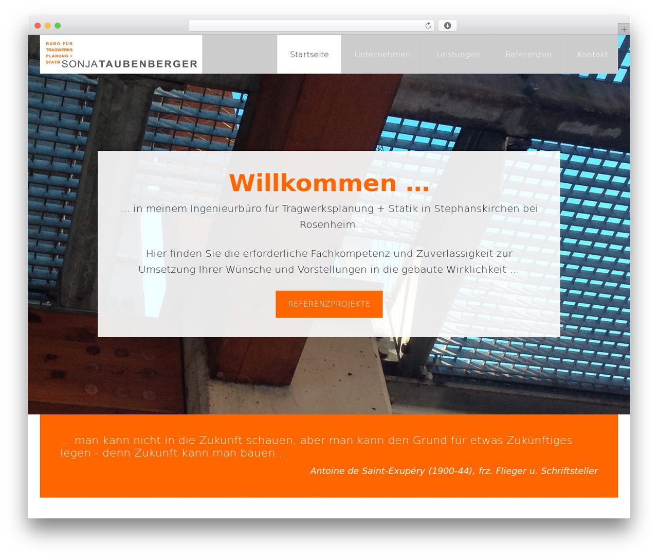 Genesis WordPress theme - sonja-taubenberger.com
