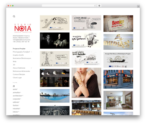 Anneliese WordPress theme - studiono1a.com