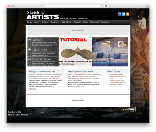 Wp fancyzoom WordPress plugin - sketchupartists.org