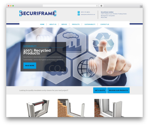baseTheme WordPress theme - securiframe.co.uk