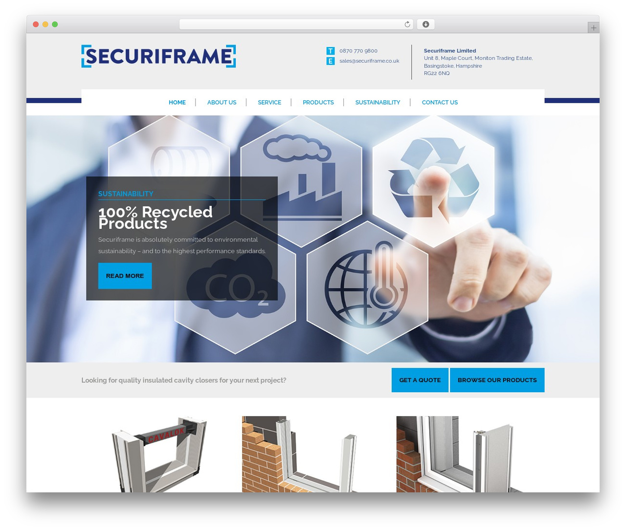 BaseTheme WordPress theme - securiframe.co.uk