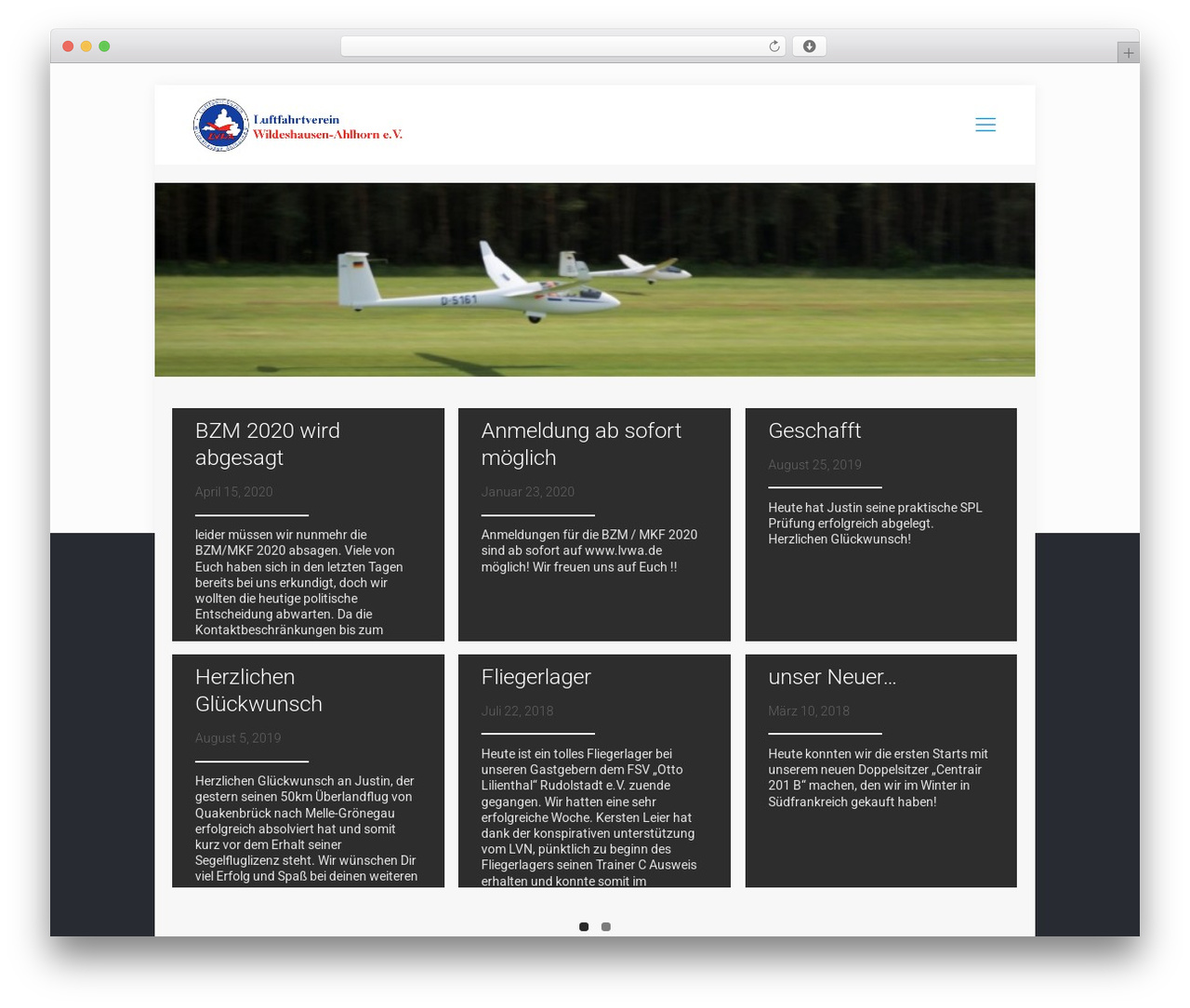 Betheme WordPress theme - lvwa.de