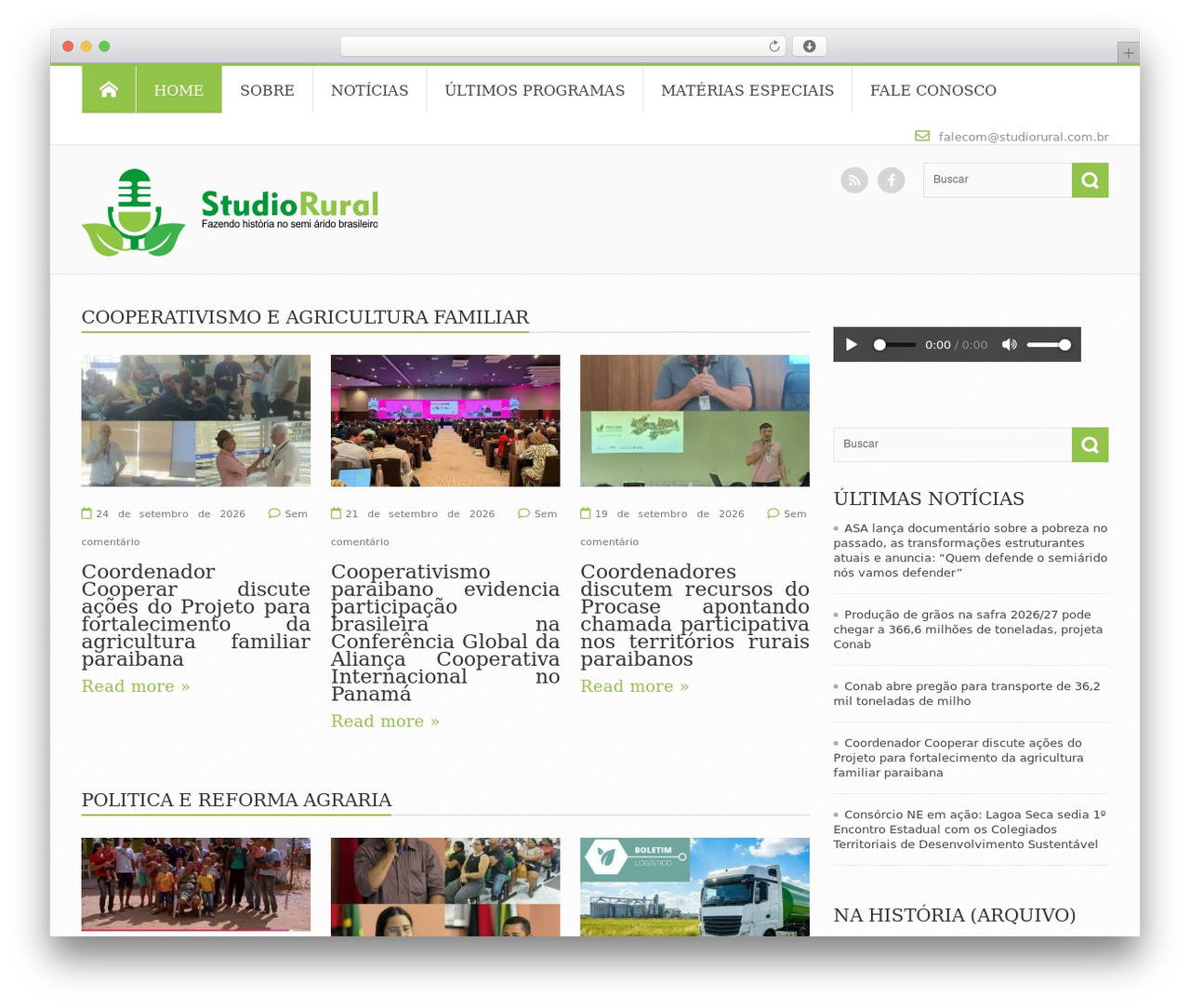 Circle LITE theme WordPress - studiorural.com.br