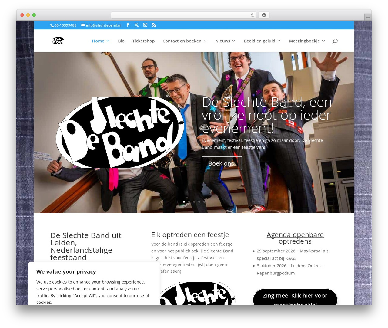 Divi WordPress theme - slechteband.nl Divi WordPress theme - slechteband.nl