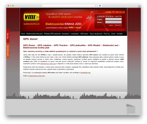 Easy Best Creative Theme premium WordPress theme - sledujauto.cz/gps-dozor