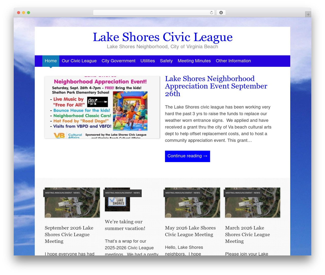 Expound WordPress theme - lakeshores.org Expound WordPress theme - lakeshores.org