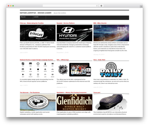 F8 Lite WordPress theme - lavertue.com