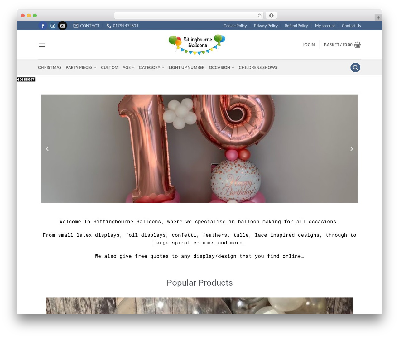 Flatsome WordPress theme - sittingbourneballoons.co.uk Flatsome WordPress theme - sittingbourneballoons.co.uk