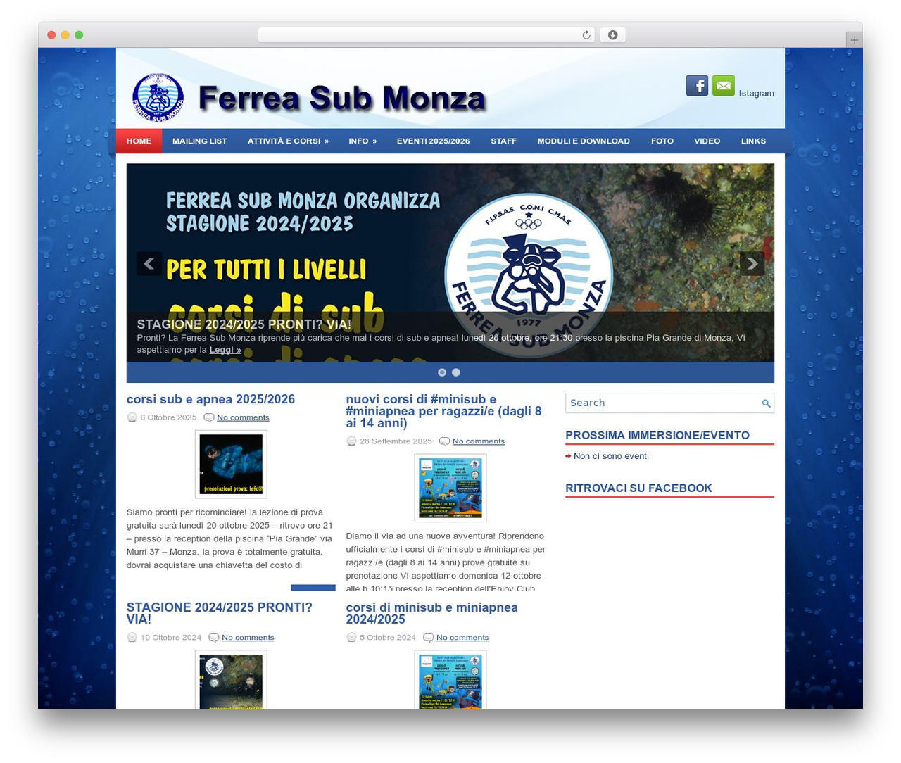 Learner WordPress website theme - lnx.ferreasub.it