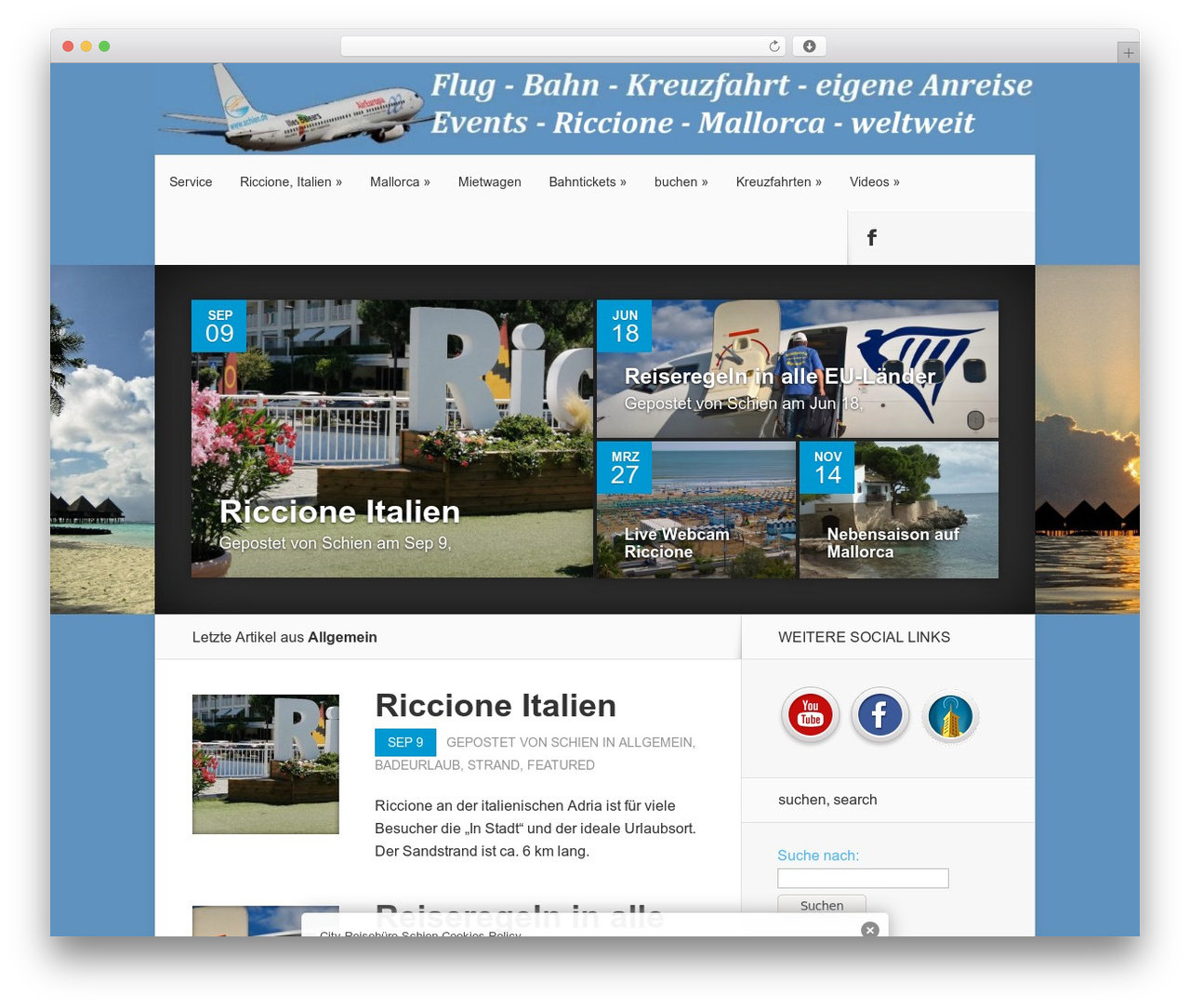 Nexus WordPress theme - schien.de Nexus WordPress theme - schien.de