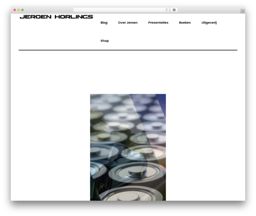 Orbius core WordPress plugin - jeroenhorlings.nl