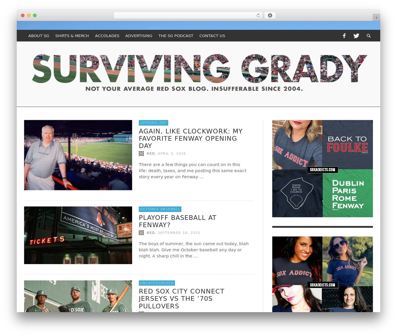 Presso WordPress website theme - survivinggrady.com Presso WordPress website theme - survivinggrady.com