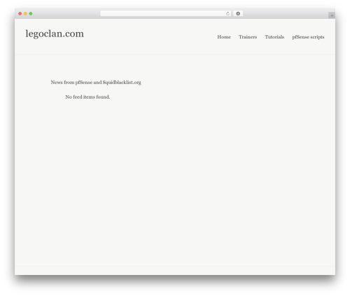 Readly WordPress theme - legoclan.com