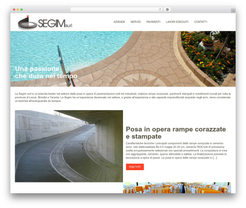 Segim Theme WordPress theme - segimpavimentazioni.com