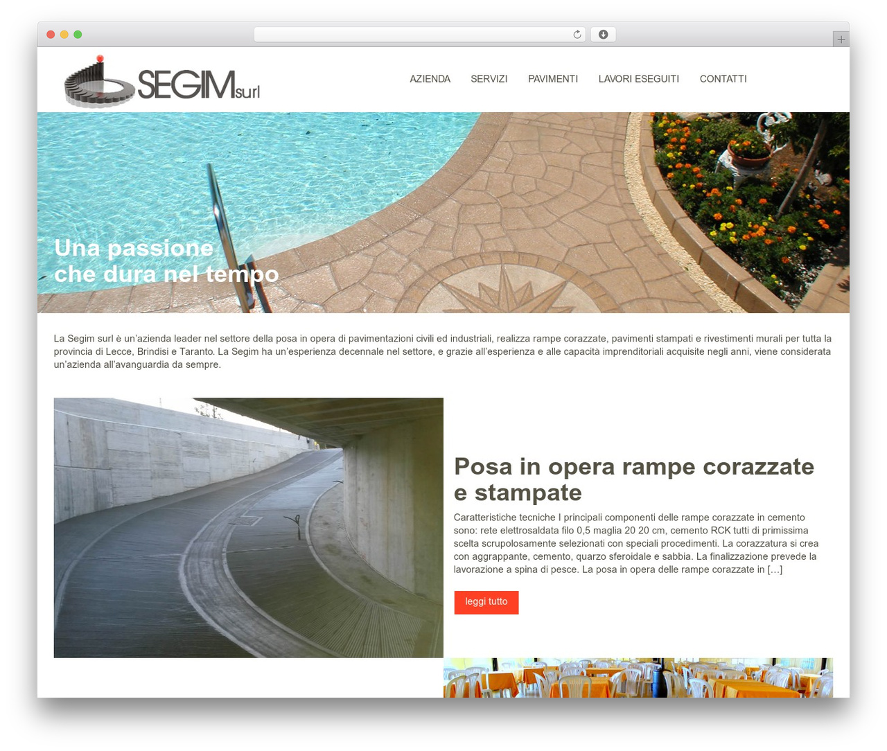 Segim Theme WordPress theme - segimpavimentazioni.com