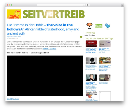 Social Sharing (by Danny) (dvk-social-sharing) free WordPress plugin - seitvertreib.de