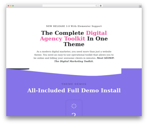 SEOWP WP theme - seowptheme.com