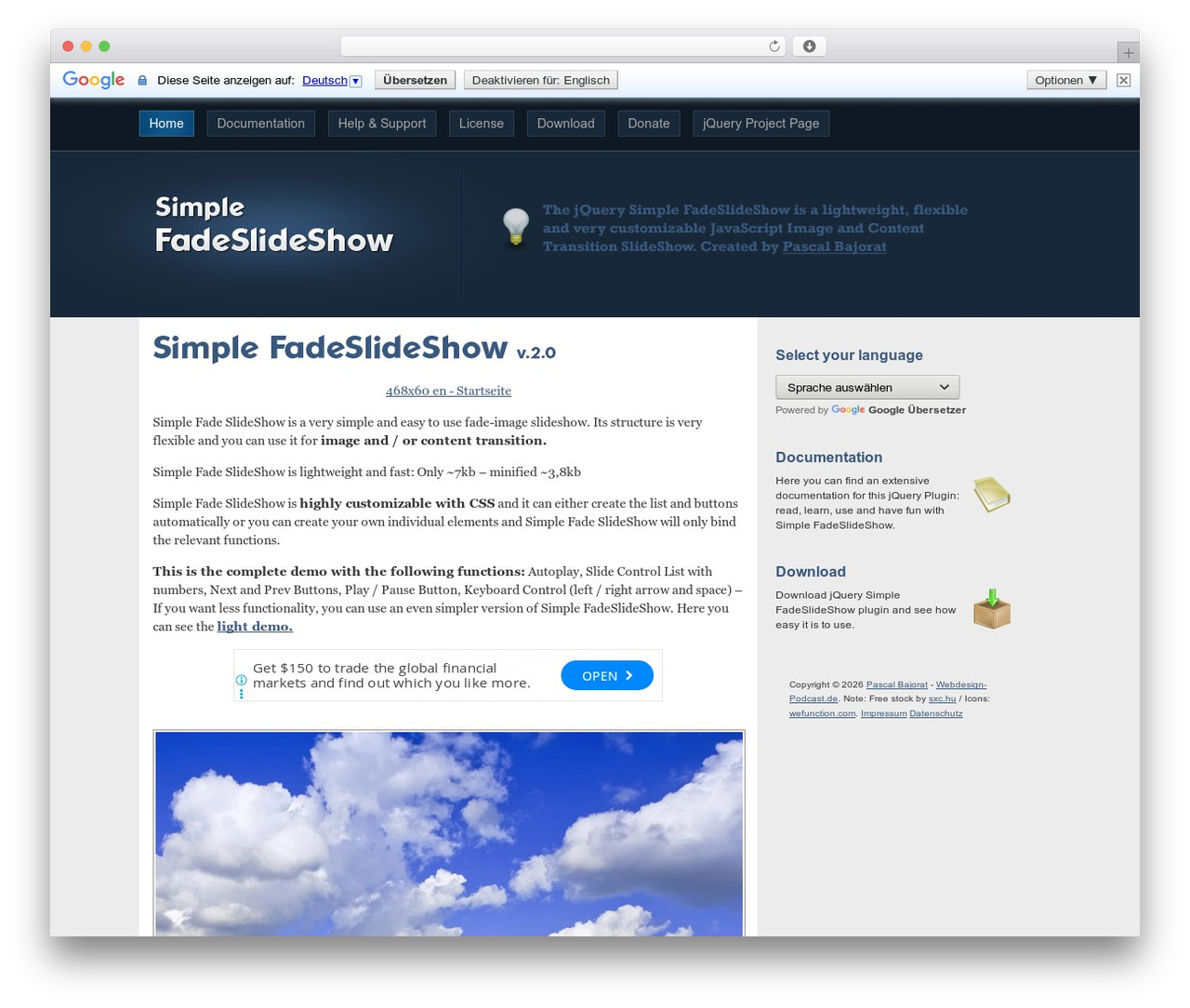 Simple FadeSlideShow WordPress theme - simplefadeslideshow.com Simple FadeSlideShow WordPress theme - simplefadeslideshow.com