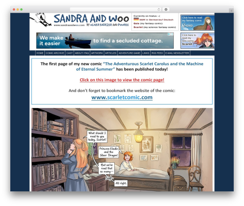 Theme WordPress ComicPress 3C - sandraandwoo.com