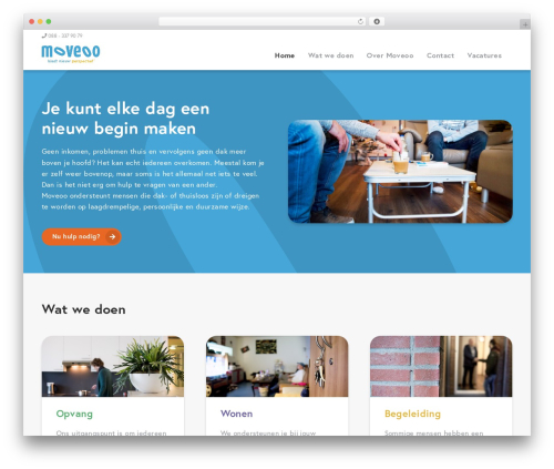 WordPress theme Moveoo - moveoo.nl