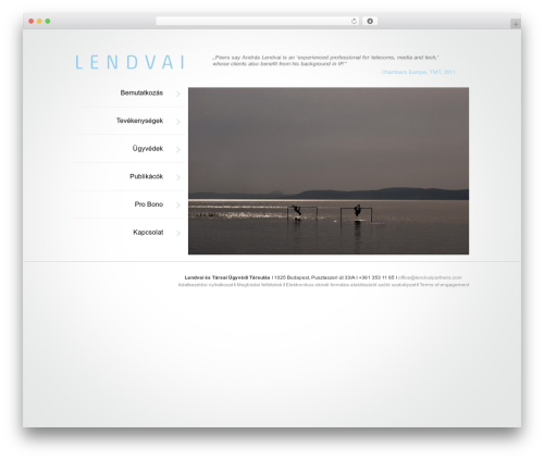 WordPress Theme Number WP theme - lendvaipartners.com