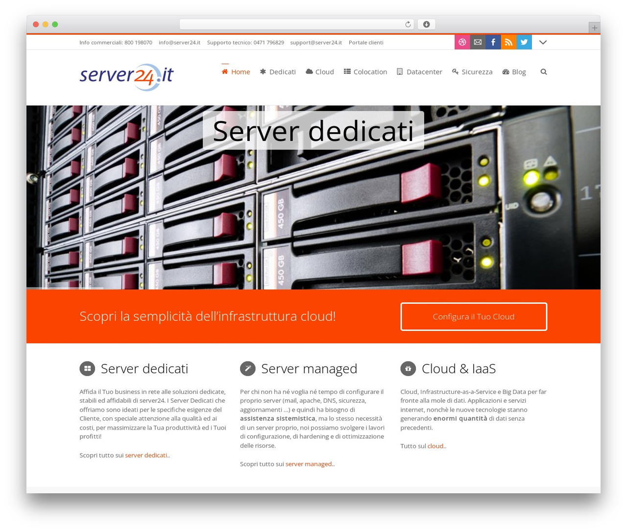 WordPress website theme 3clicks Theme - server24.it WordPress website theme 3clicks Theme - server24.it
