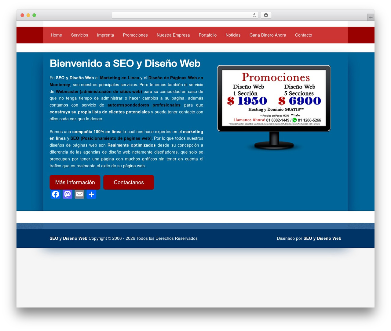 Builder WordPress theme - seodisenoweb.com Builder WordPress theme - seodisenoweb.com