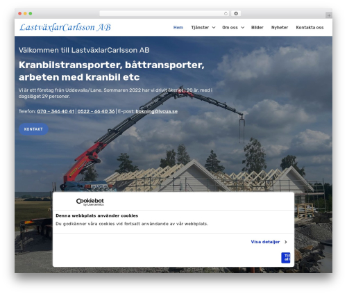 CMS cmsvrx system top WordPress theme - lastvaxlarcarlsson.se