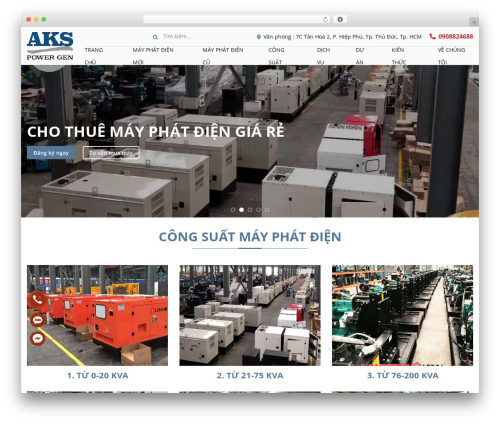DEV Wordpress theme WordPress - cumminsvietnam.vn