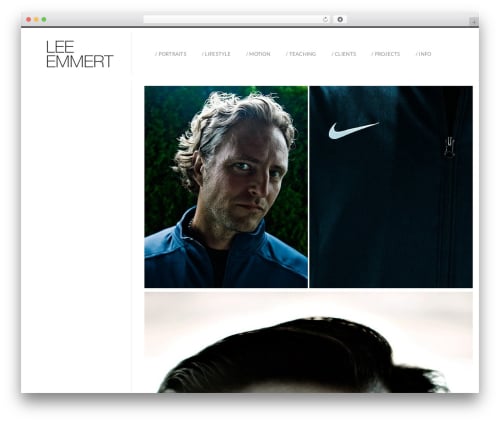 Fluxus WordPress theme image - lee-emmert.com