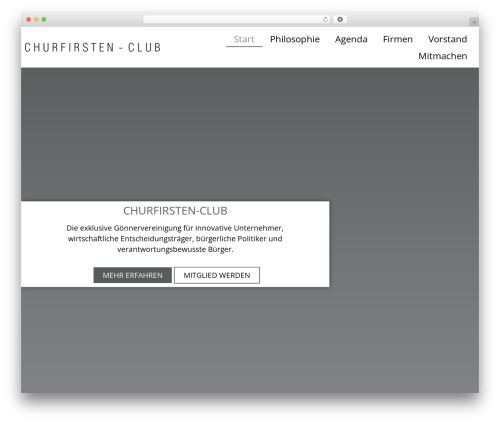 Hello Elementor free WordPress theme - churfirstenclub.ch