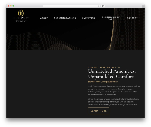 Hello Elementor WordPress website theme - highpointtaylorville.com