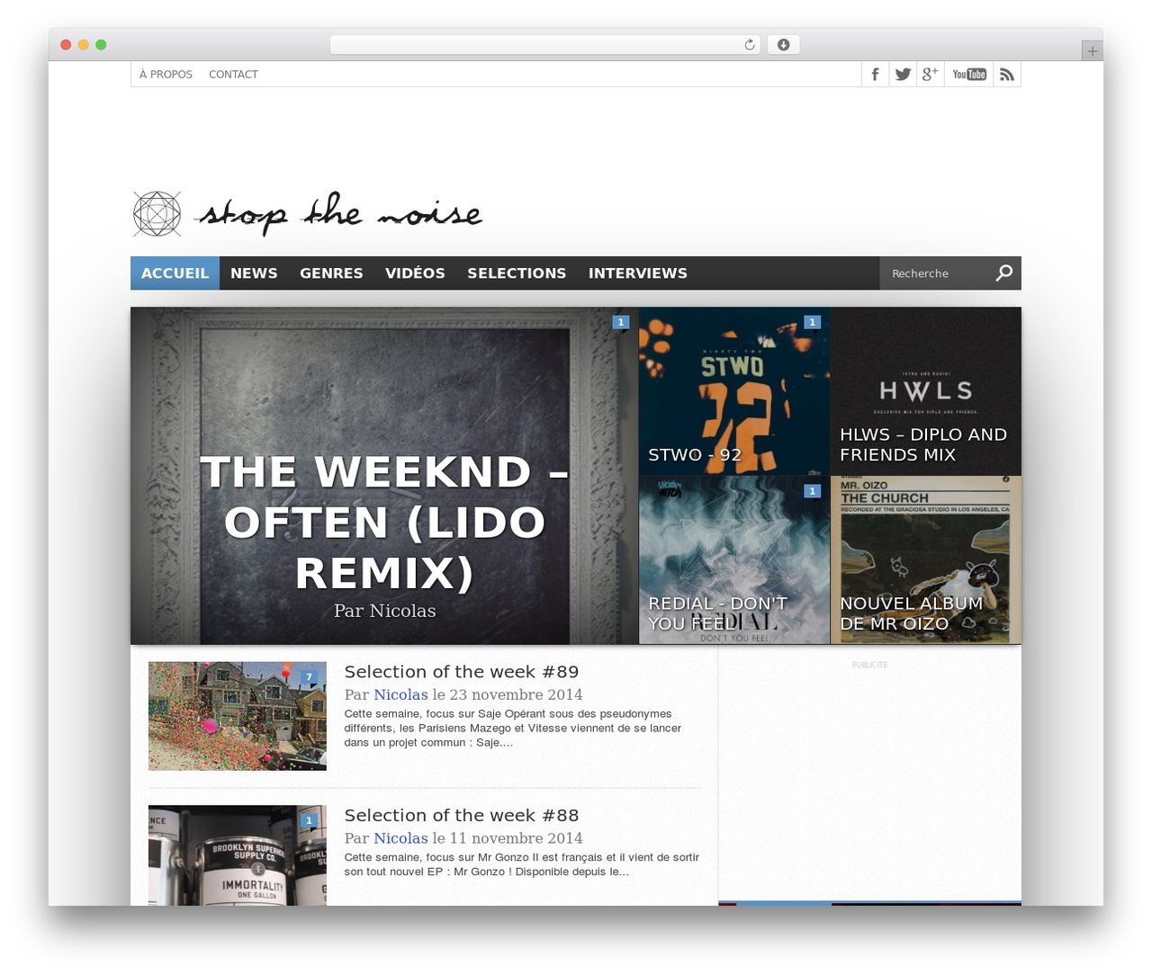 Hot Topix WordPress theme - stopthenoise.fr Hot Topix WordPress theme - stopthenoise.fr