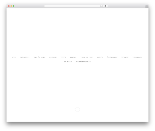 jennifer WordPress theme - storiesbyme.se