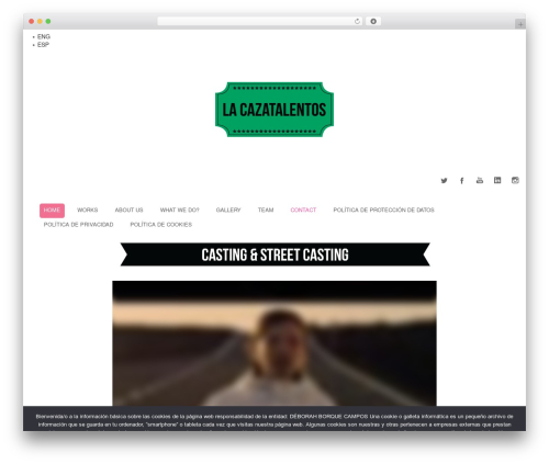 kimmia WP theme - lacazatalentos.com