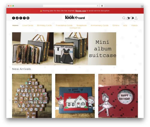 Lookbook WordPress plugin - lookmycard.com