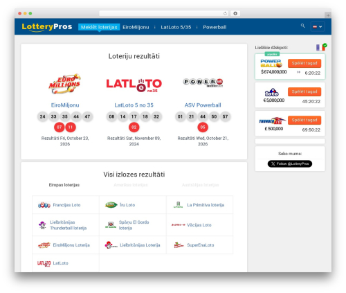 Hotcold jackpot graphs WordPress plugin - lv.lotterypros.com