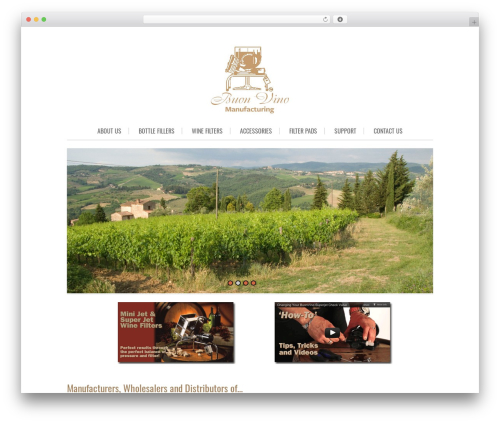 Templatemela core WordPress plugin - buonvino.com