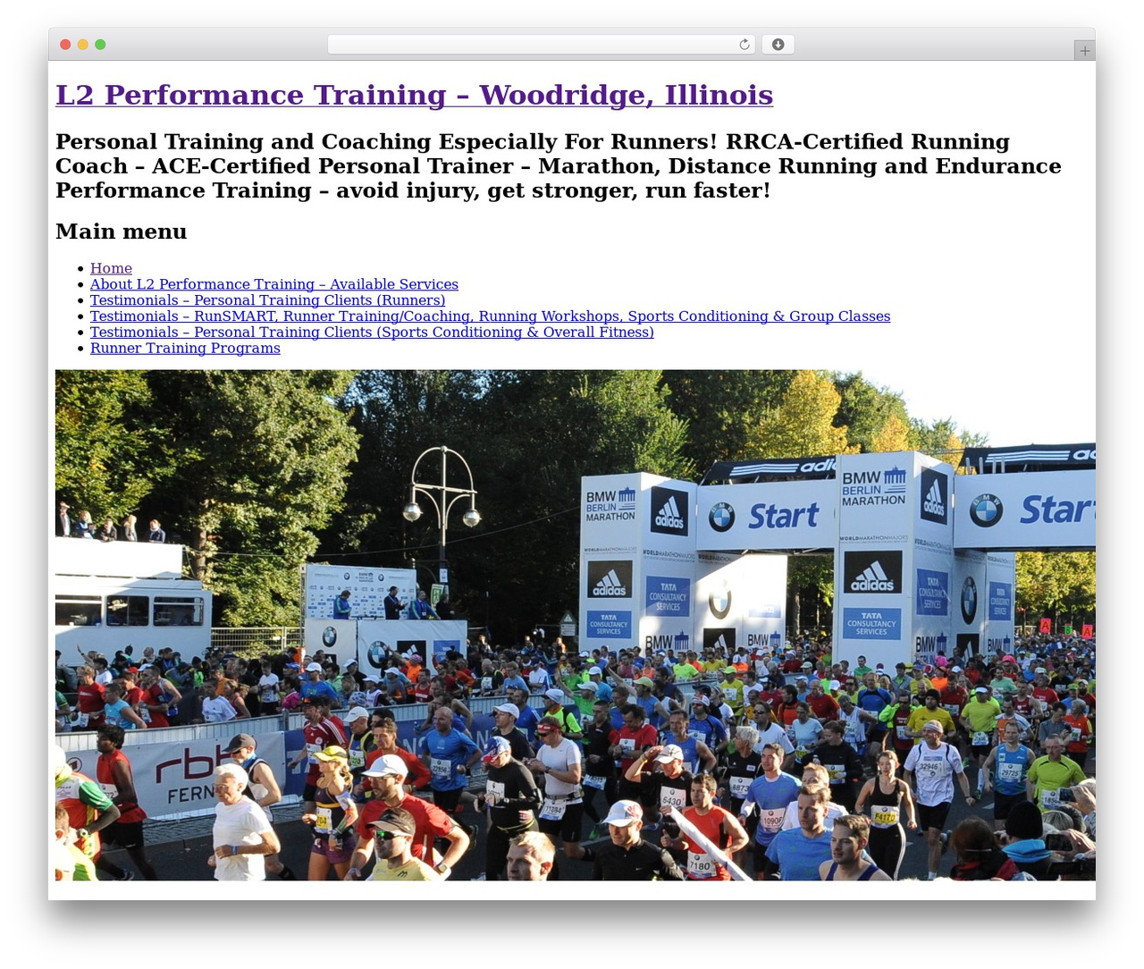 PersonalTrainer WordPress theme - l2performancetraining.com PersonalTrainer WordPress theme - l2performancetraining.com